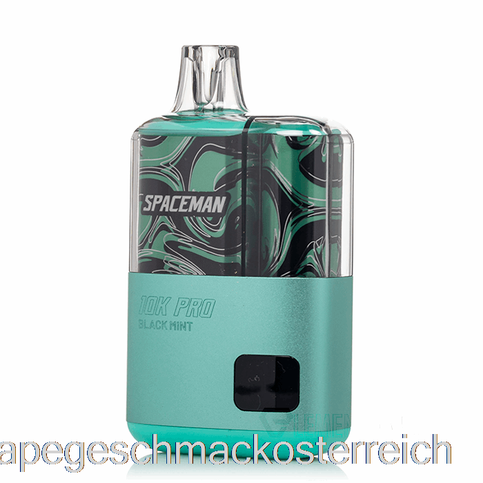 Spaceman 10k Pro Einweg-Vape-Geschmack In Schwarzer Minze